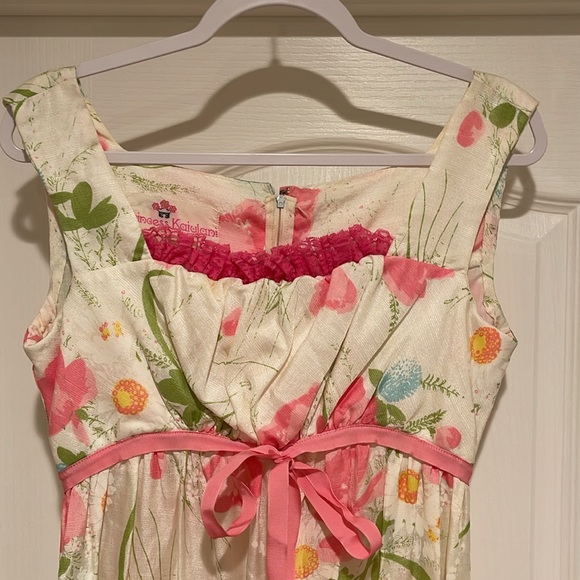 70's Princess Kaiulani Dress Size 14 - Picture 6 of 16